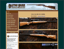 Tablet Screenshot of canyoncreekgunstocks.com